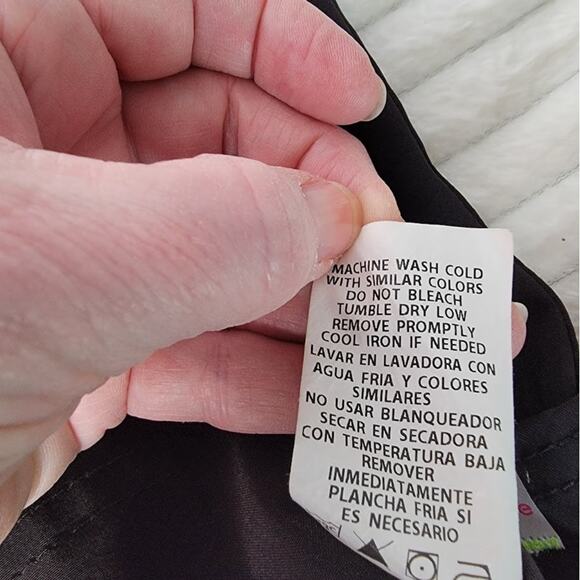 Scrubstar Black Scrub Jacket Women’s 3XL Snap Front Medical Uniform Workwear - Picture 8 of 8